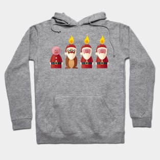 Christmas candles Hoodie